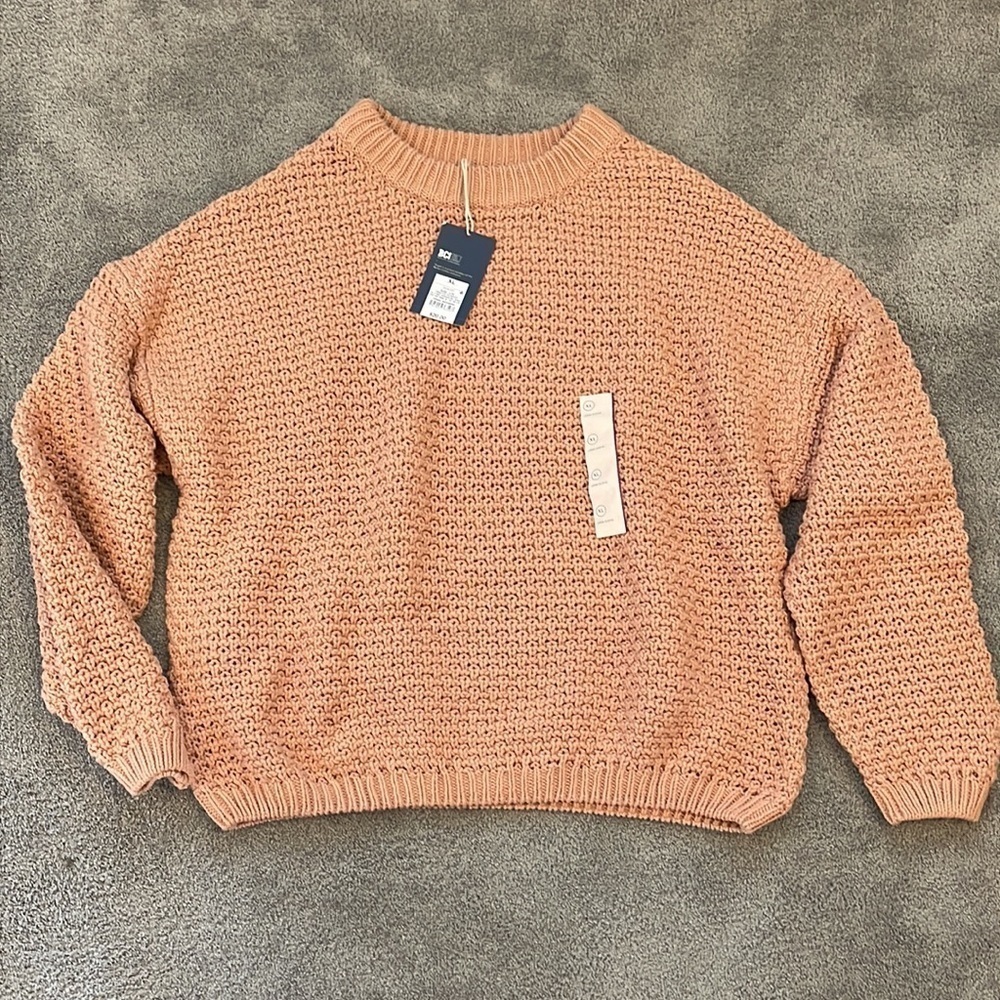 NWT Universal Thread Blush Chunky Knit Sweater - Size XL
